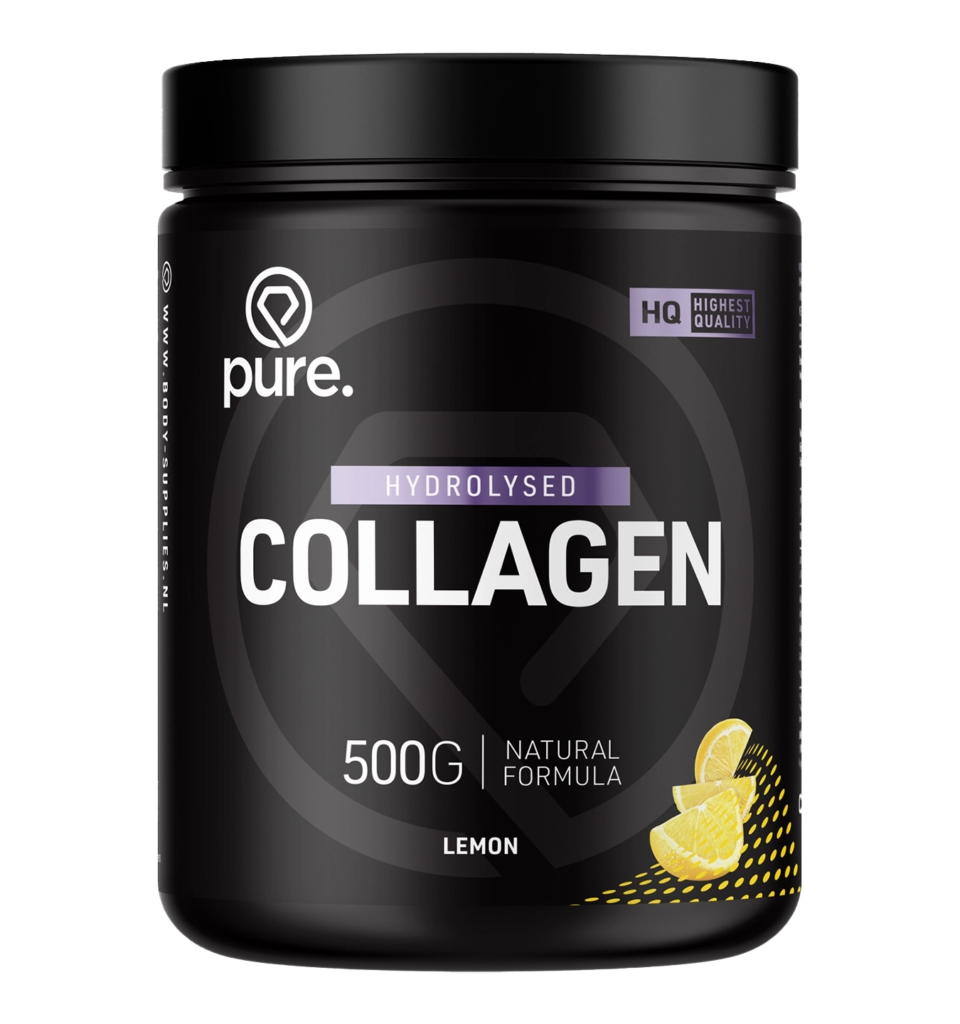 pure collagen vit c 500gr lemon