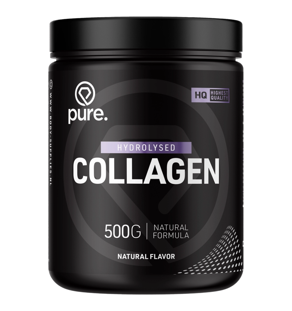pure collagen vit c 500gr naturel