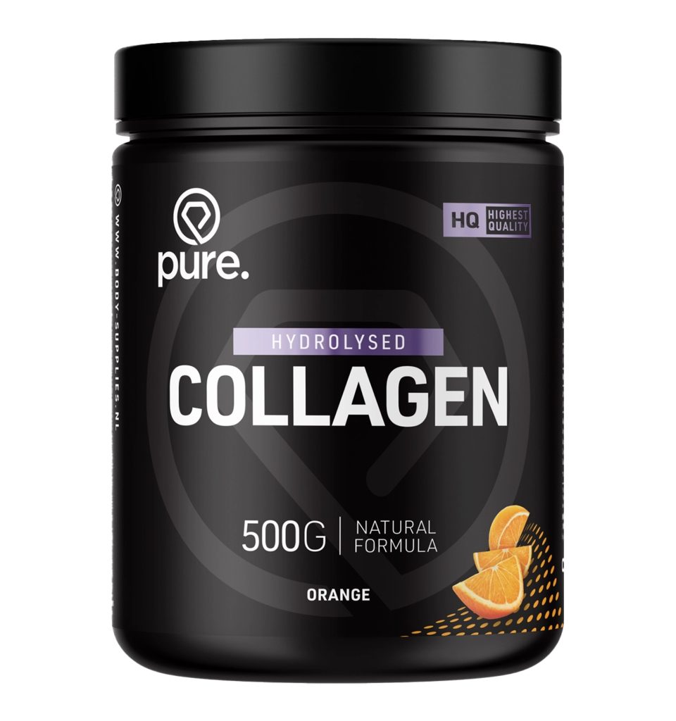 pure collagen vit c 500gr orange