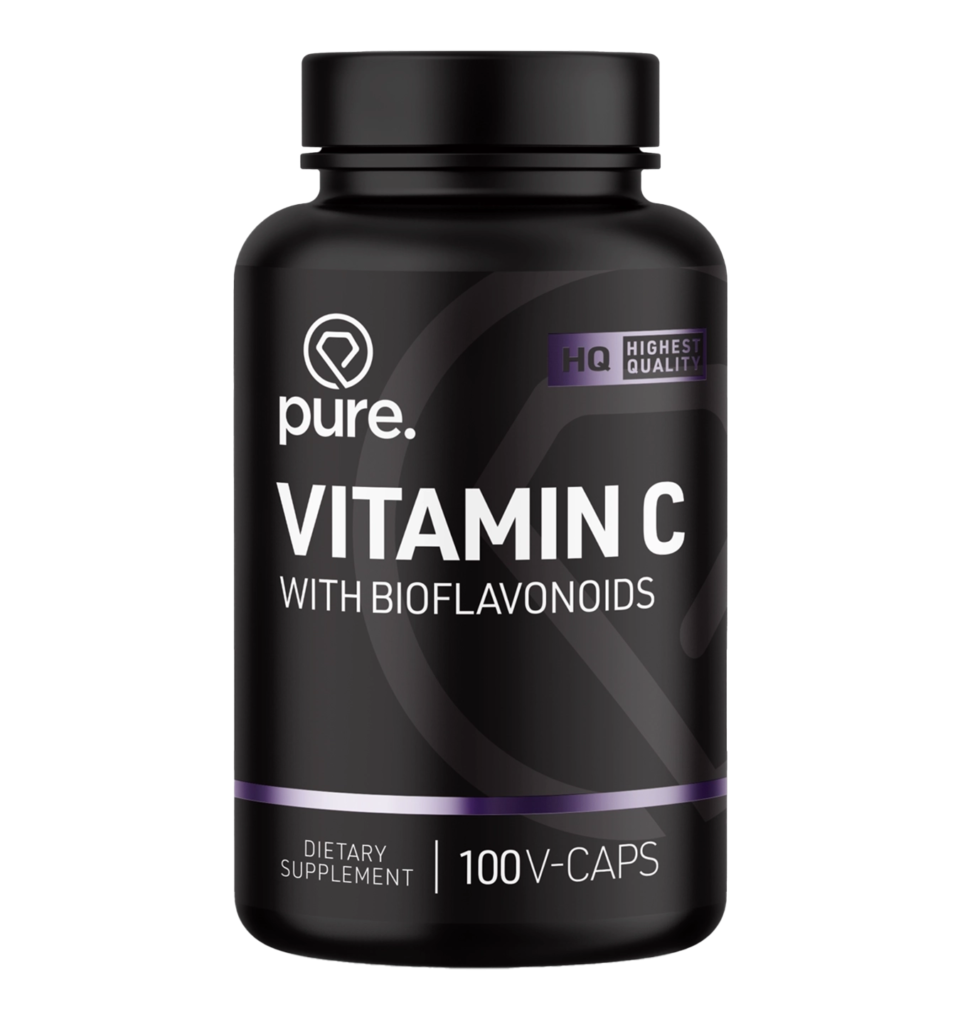 pure vitamine c with bioflavonoids 100caps