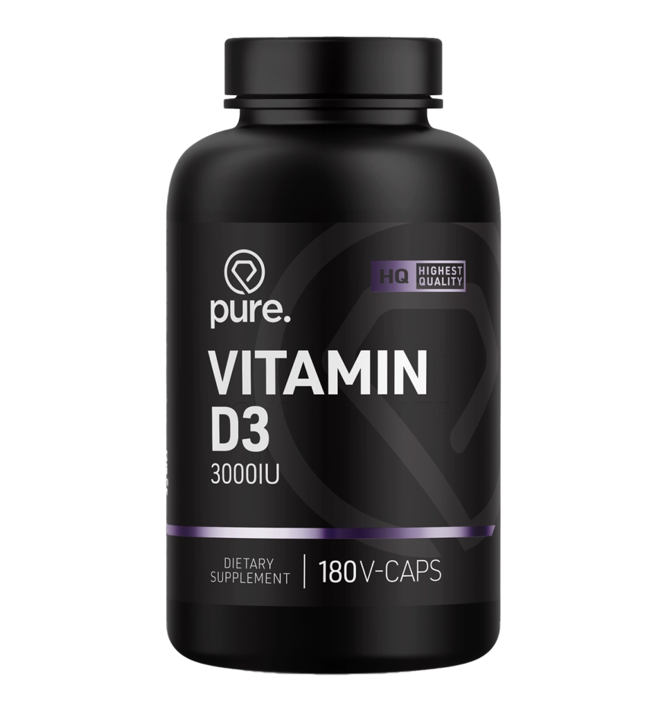 pure vitamine d3 3000iu 180caps