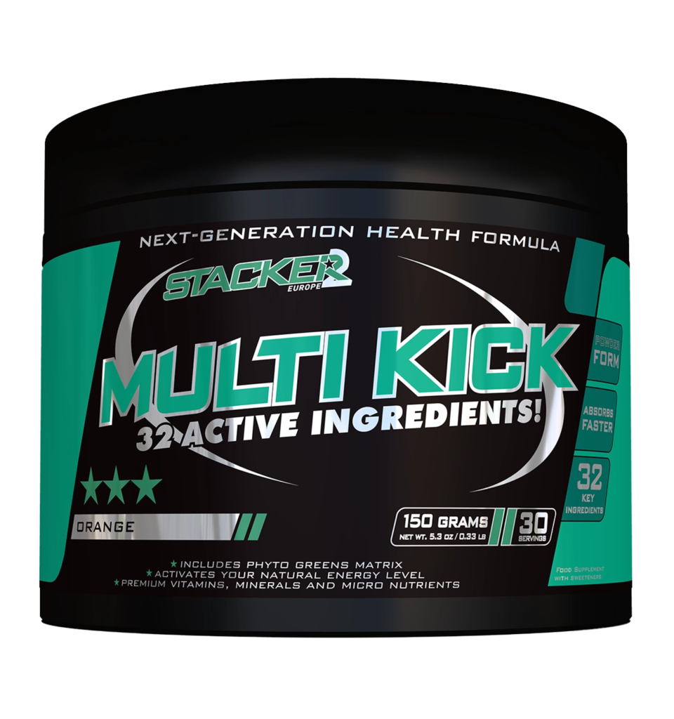 stacker multi kick 30servings orange