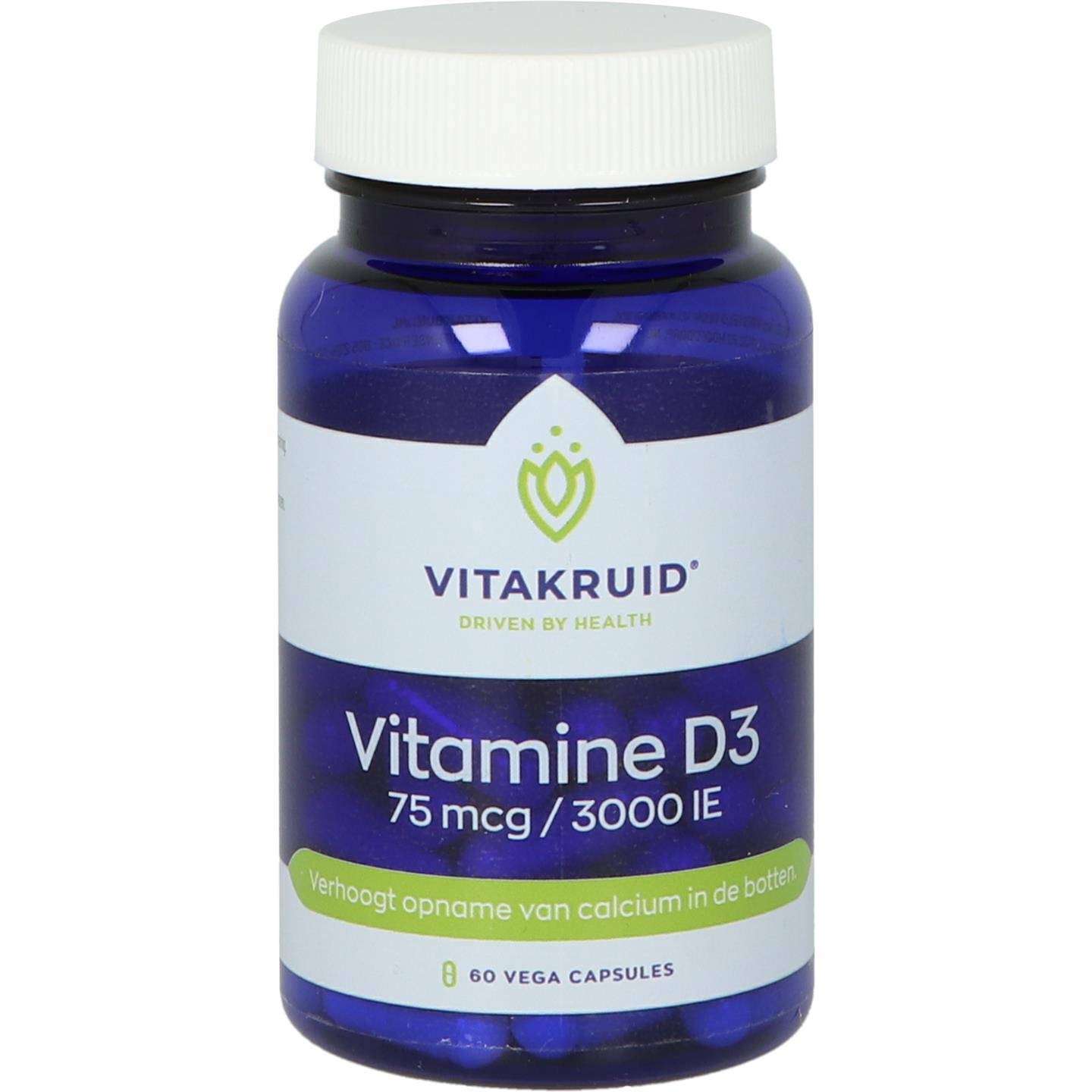 Vitamine D3 75 mcg / 3000 IE 1 Vitamine D3 75 mcg / 3000 IE