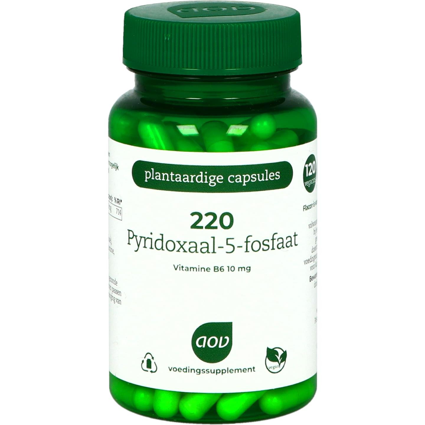 220 Pyridoxaal-5-fosfaat 1 220 Pyridoxaal-5-fosfaat