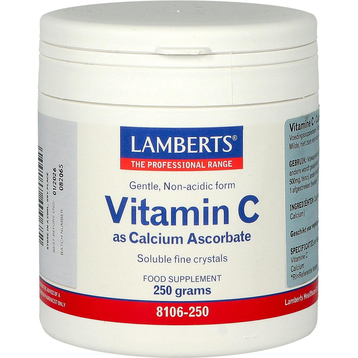 Vitamine C (als Calcium Ascorbaat) 1 Vitamine C (als Calcium Ascorbaat)