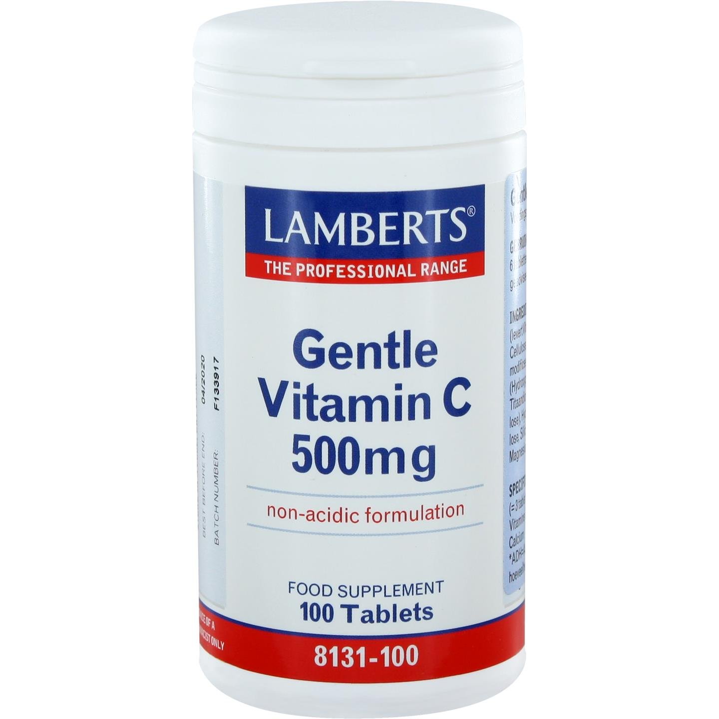 Gentle Vitamine C 500 mg 1 Gentle Vitamine C 500 mg