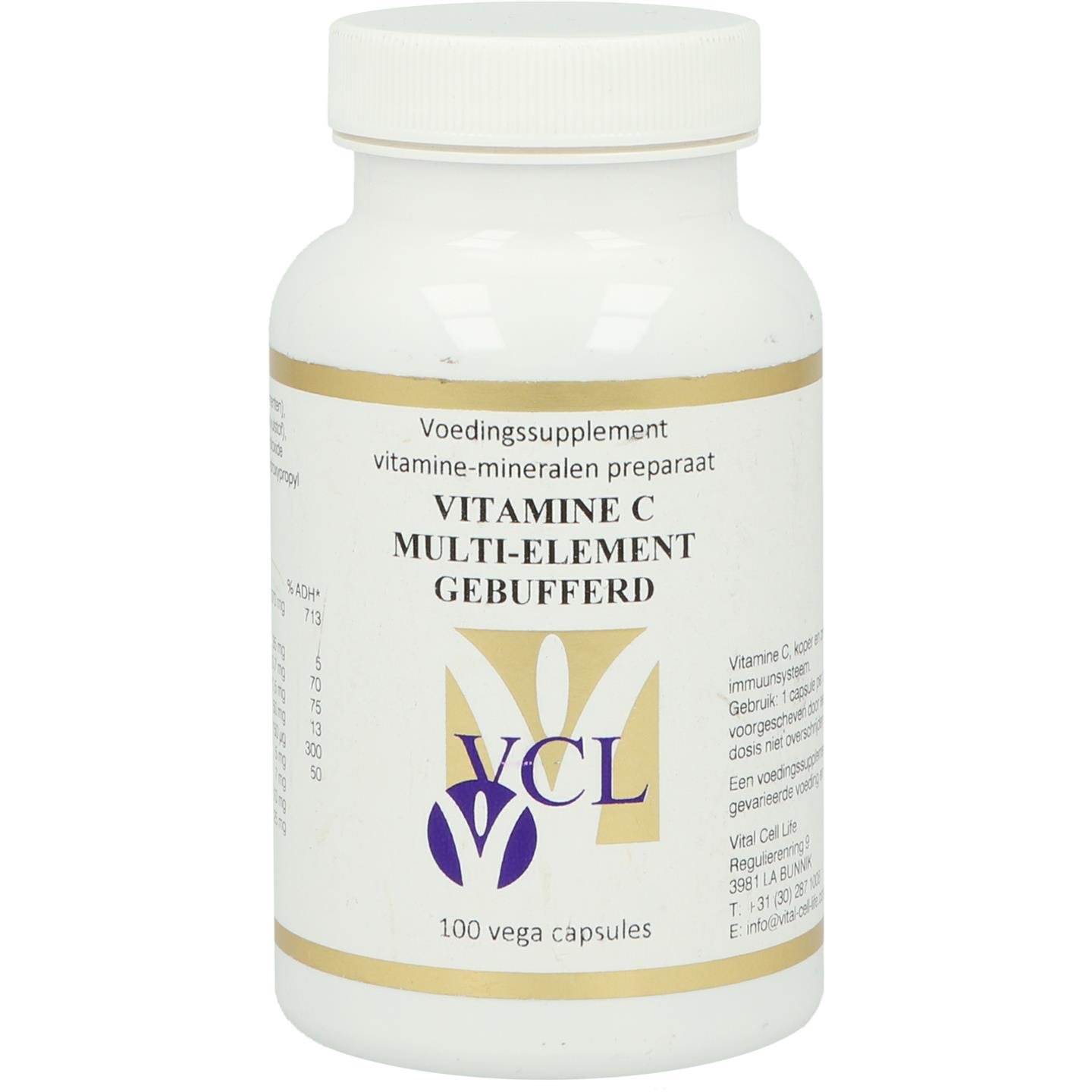 Vitamine C multi-element gebufferd 1 Vitamine C multi-element gebufferd