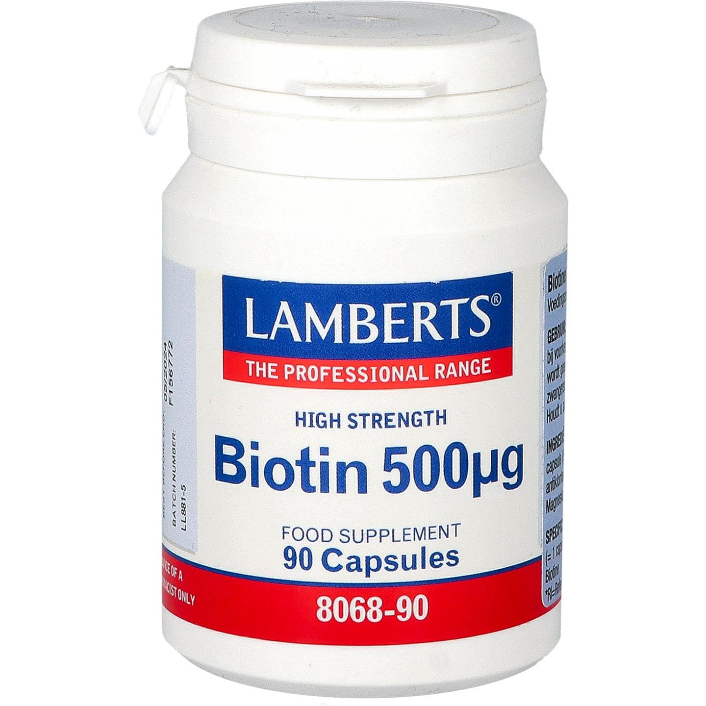 Biotine 500 mcg 1 Biotine 500 mcg