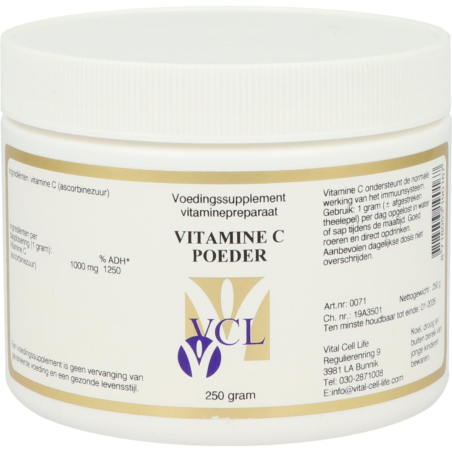 Vitamine C poeder 1 Vitamine C poeder