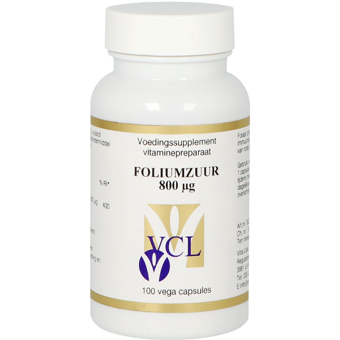 Foliumzuur 800 mcg 1 Foliumzuur 800 mcg