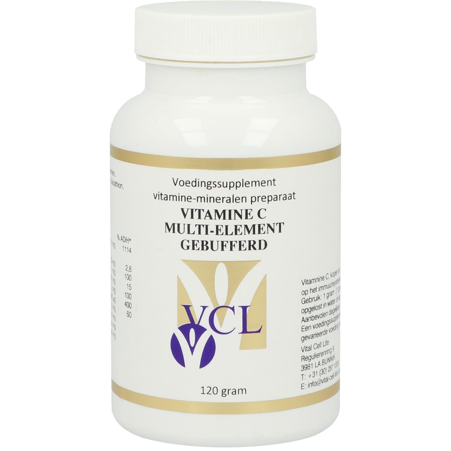 Vitamine C multi-element gebufferd 1 Vitamine C multi-element gebufferd
