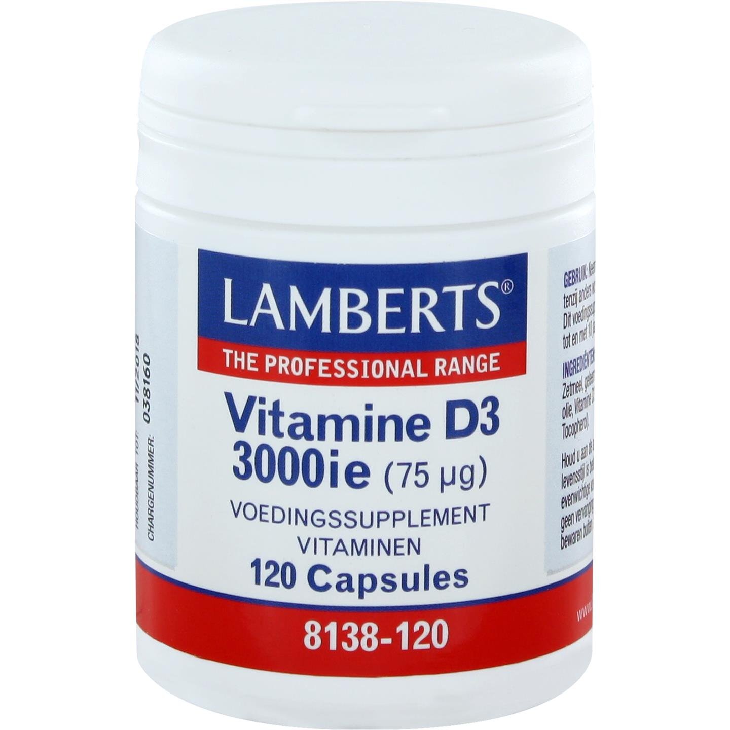 Vitamine D3 3000 IE 1 Vitamine D3 3000 IE