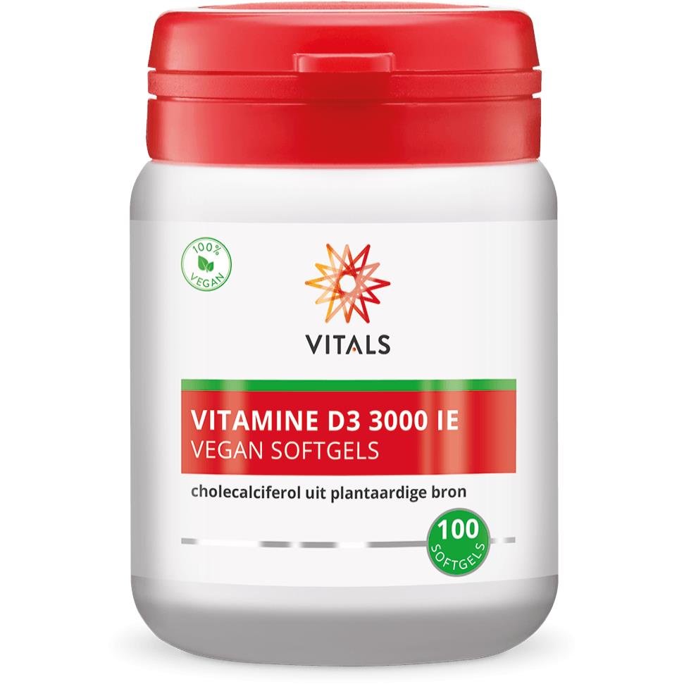 Vitamine D3 3000 IE Vegan 1 Vitamine D3 3000 IE Vegan