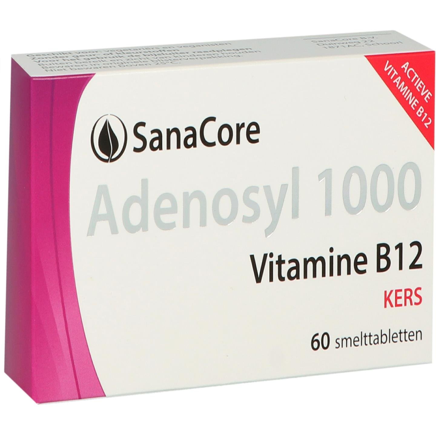 Adenosyl 1000 mg zonder foliumzuur 1 Adenosyl 1000 mg zonder foliumzuur