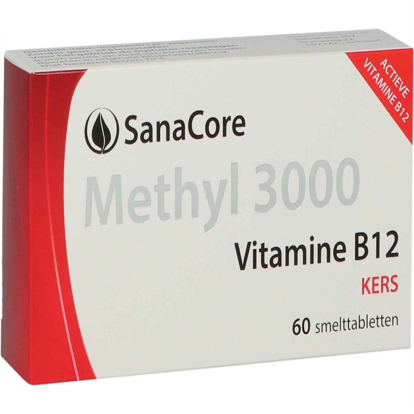 Methyl 3000 mg zonder foliumzuur 1 Methyl 3000 mg zonder foliumzuur