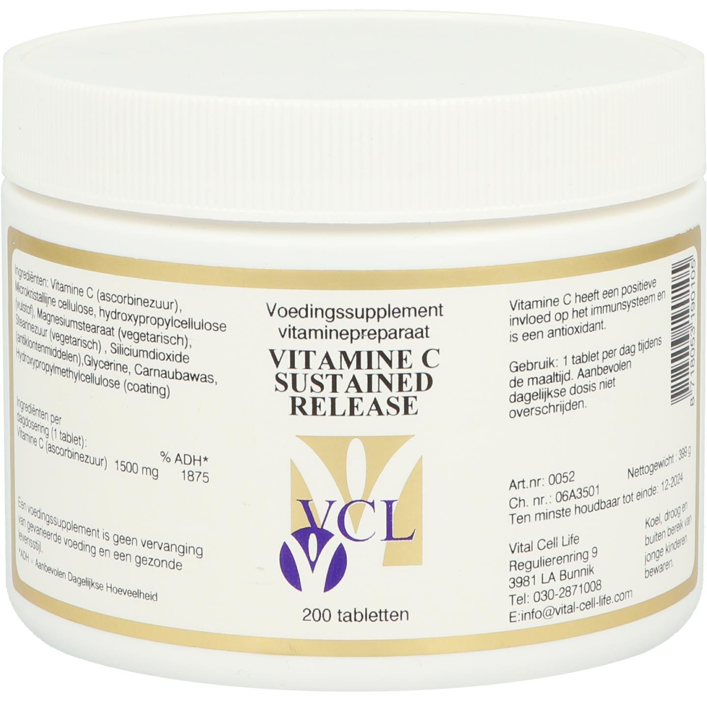 Vitamine C Sustained Release 1 Vitamine C Sustained Release
