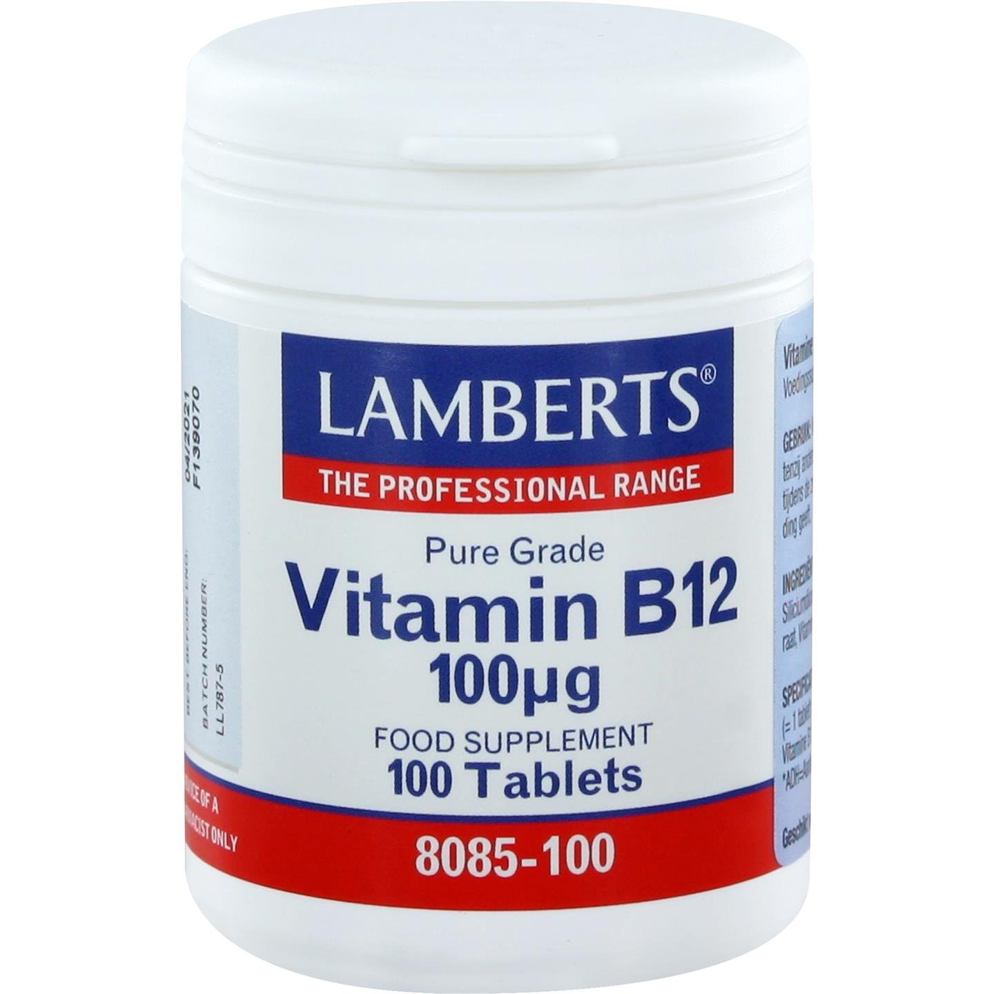 Vitamine B12 100 mcg 1 Vitamine B12 100 mcg