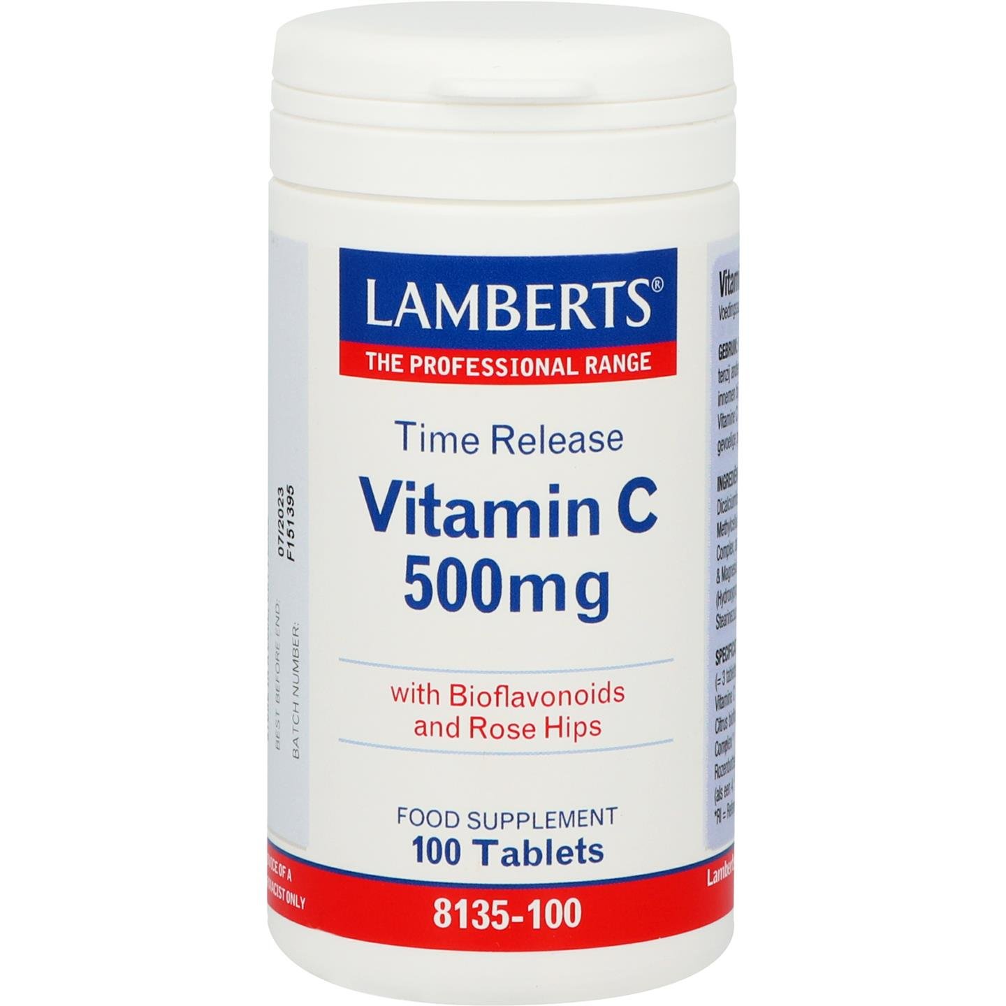 Vitamine C 500 mg Time Release 1 Vitamine C 500 mg Time Release