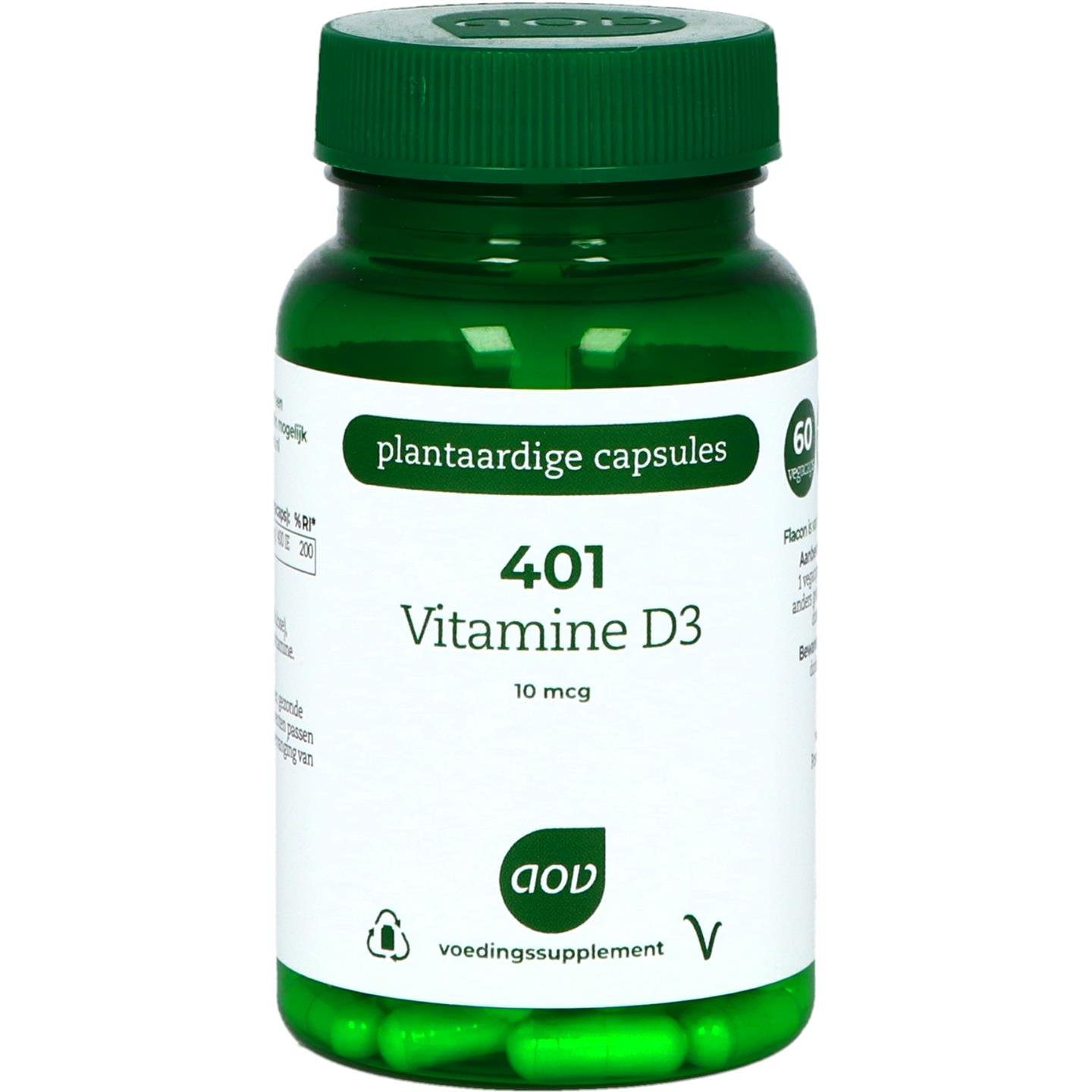 401 Vitamine D3 10 mcg 1 401 Vitamine D3 10 mcg