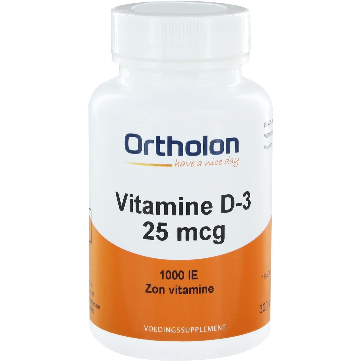 Vitamine D-3 25 mcg 1 Vitamine D-3 25 mcg