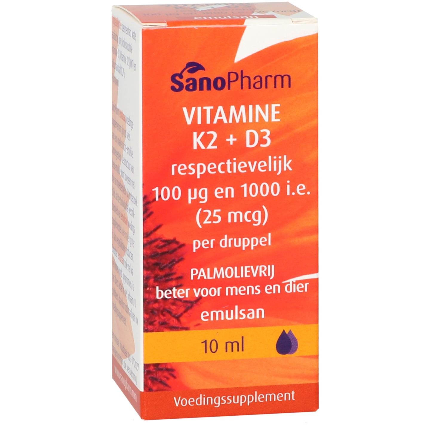 Emulsan Vitamine K2 + D3 1 Emulsan Vitamine K2 + D3
